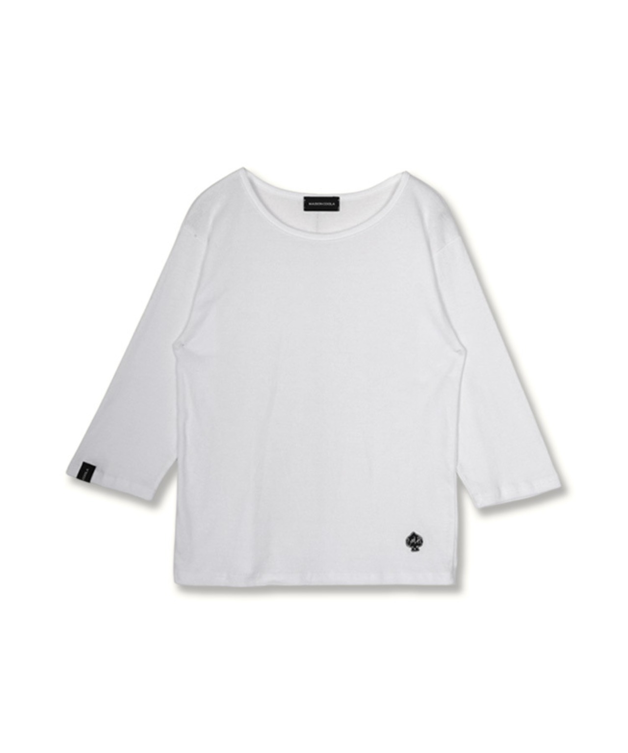 【直営限定ITEM】7/8レングスルーズTシャツ (WHITE)　CQ-49065H