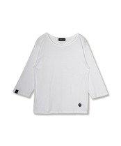 【直営限定ITEM】7/8レングスルーズTシャツ (WHITE)　CQ-49065H
