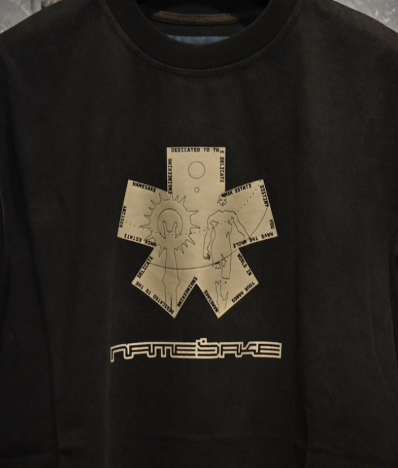 【24AW】NAMESAKE ネームセイク /DIAW WASHED MIRAGE TEE / Tシャツ - 2