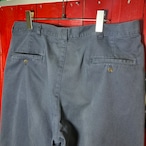 90s USA製Polo by Ralph Laurenフェードネイビー チノパン 2タック W36