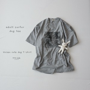 【即納】adult surfur dog tee