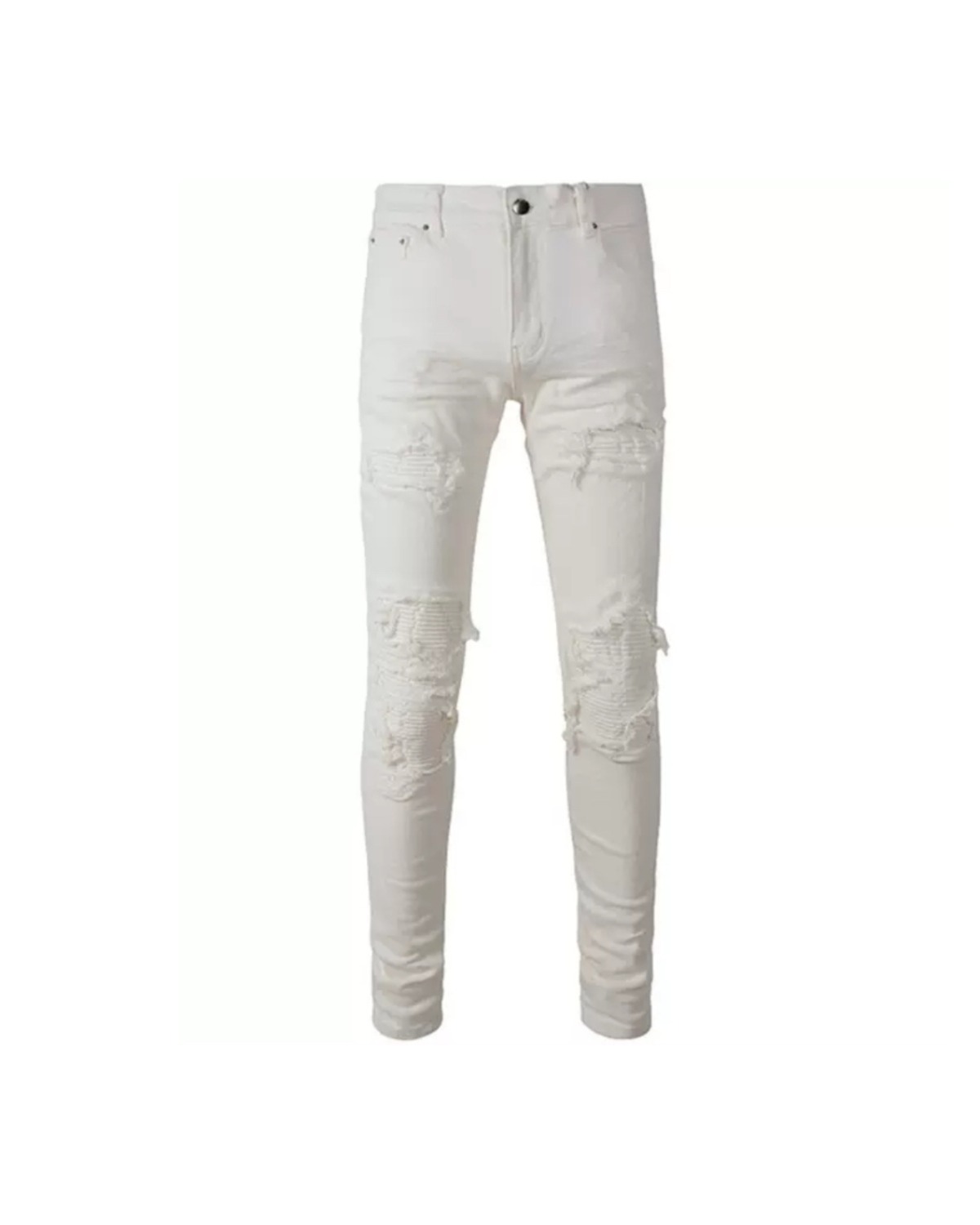Premium high street jeans “ALL WHITE” | TAKEOFF