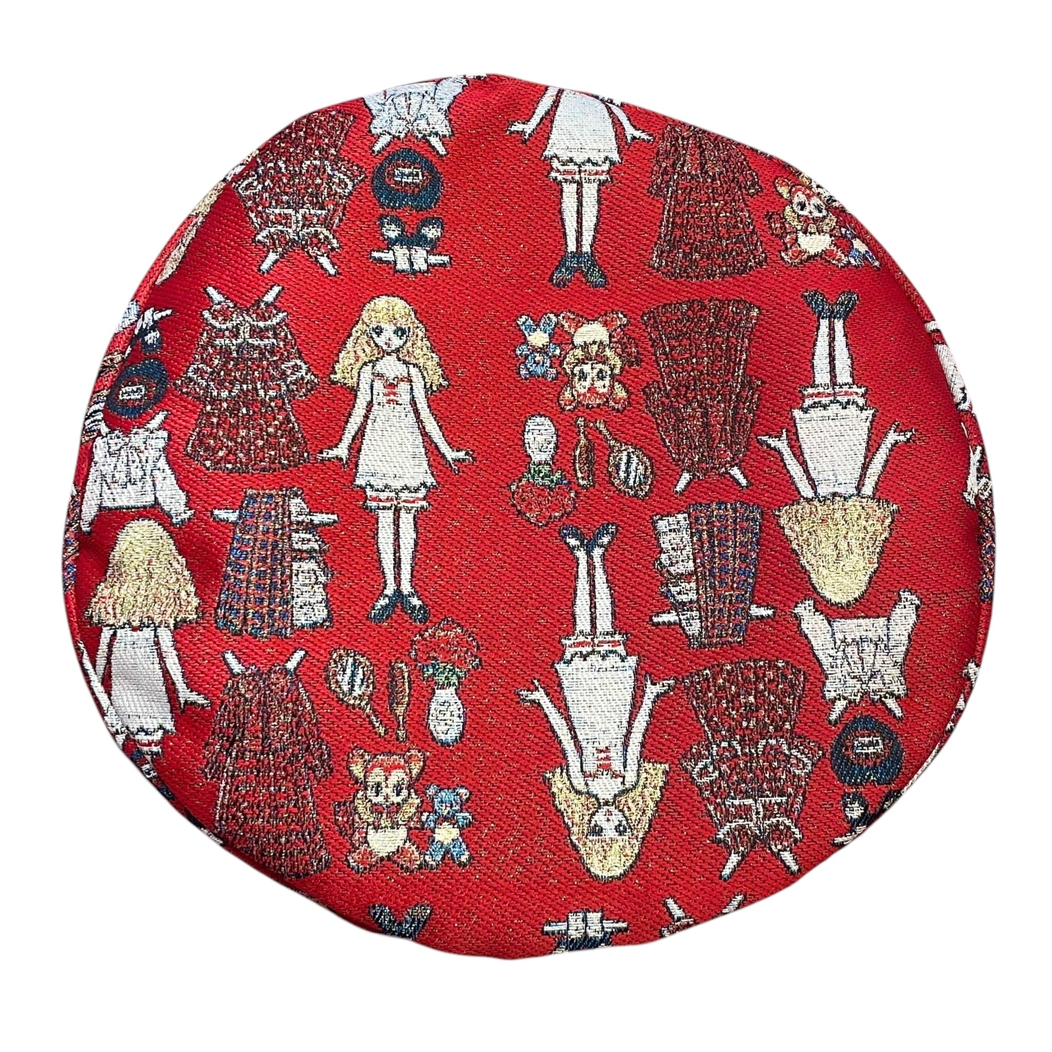 ジャガードベレー帽 着せ替え少女