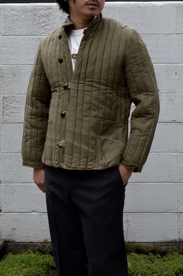 Bulgarian Army 50s Heavy Cotton Liner Jacket Vintage Dead Stock 1950 ブルガリア軍 テログレイカ ヘビーライナー 50年代