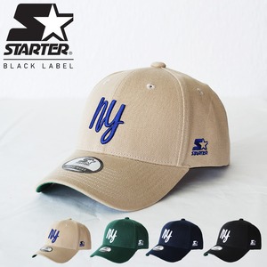 【st-cap002】STARTER BLACK LABEL スターター Low CAP ローキャップ 6パネル NY ニューヨーク メンズ レディース キャップ ユニセックス スケート スケーター ストリート