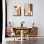 絵画/アートパネル/インテリア/モダン/北欧/おしゃれ アートパネル 2枚セット (お取り寄せ商品)
