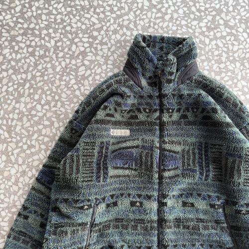Columbia / 90-00's usa製 Fleece boa jacket sizeLL