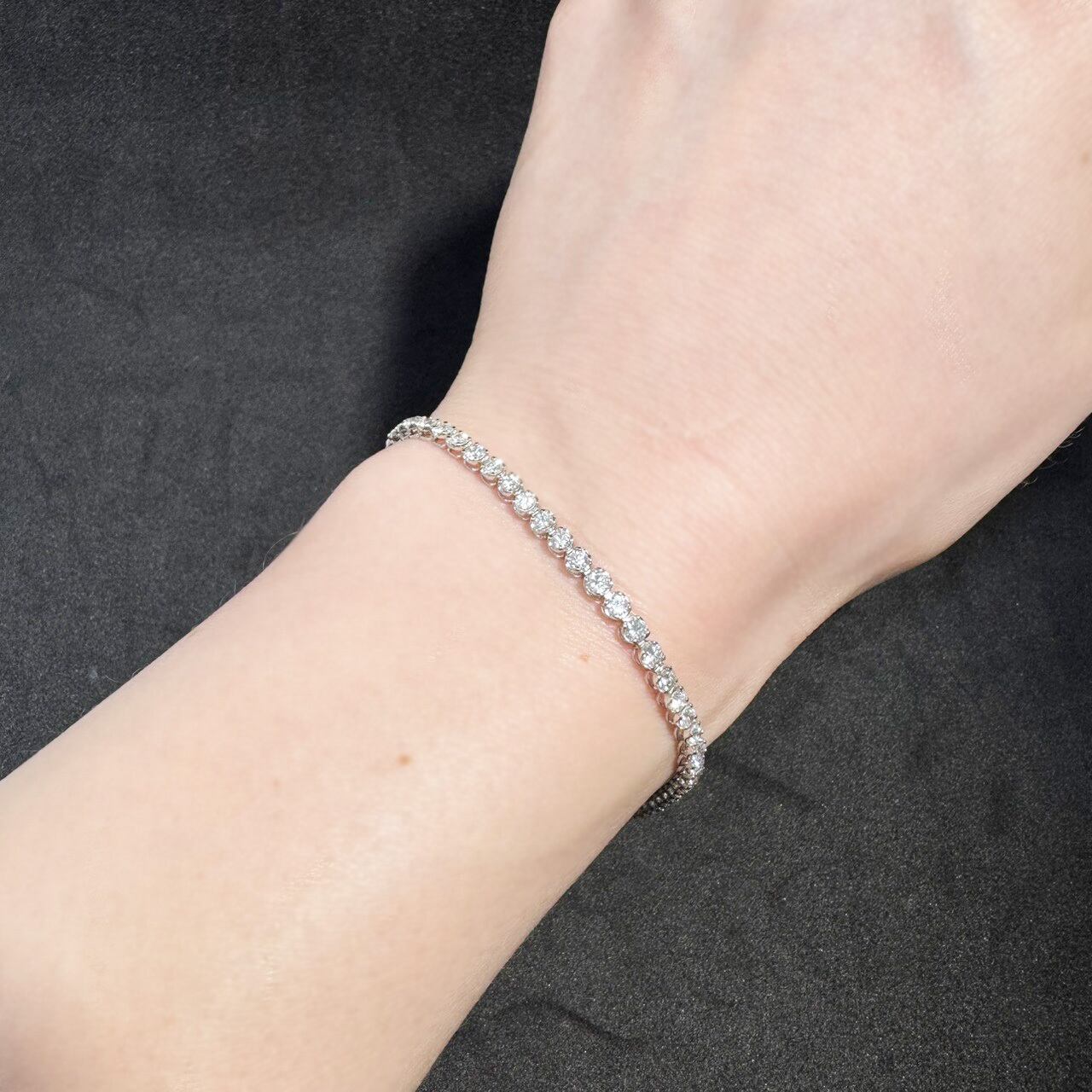 Pt 2.0ct ダイヤモンド テニスブレスレット | カオキ | 日本最大級の品