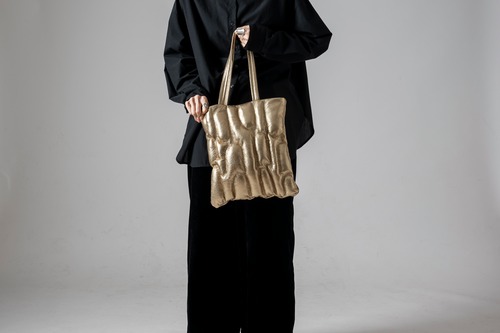 NOU：tote bag S (GOLD)