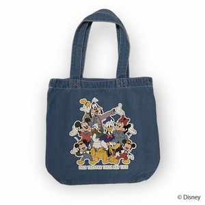 【 DISNEY COLLECTION 】DUST AND ROCKS限定　MICKEY “CELEBRATE” Denim Tote Bag　ディズニー　ミッキーマウス