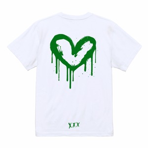 EIPOC PARIS 「"Spray Love #A" S/S T-Shirts Black/White/Green」