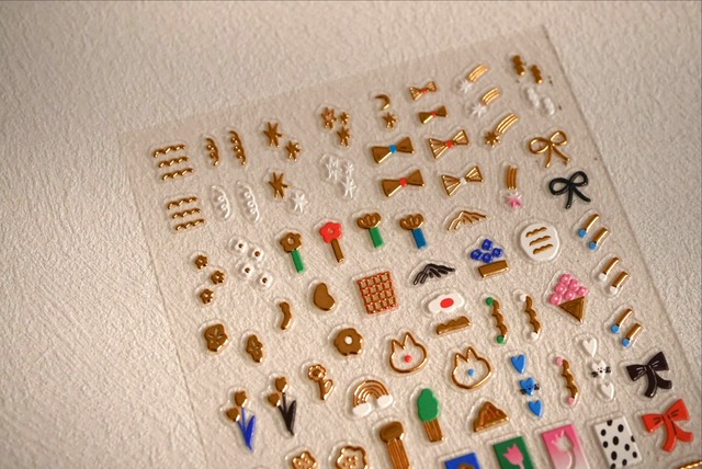 Nail stickers | KIRAKIRA(gold)