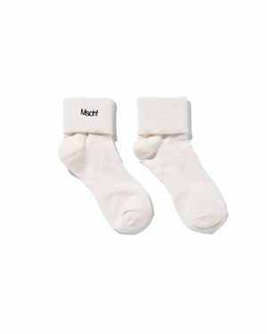 [MSCHF] ESSENTIAL CUFF SOCKS_WHITE ミスチーフ 正規品 韓国ブランド 韓国ファッション 韓国代行 韓国通販 mischief 日本 店舗