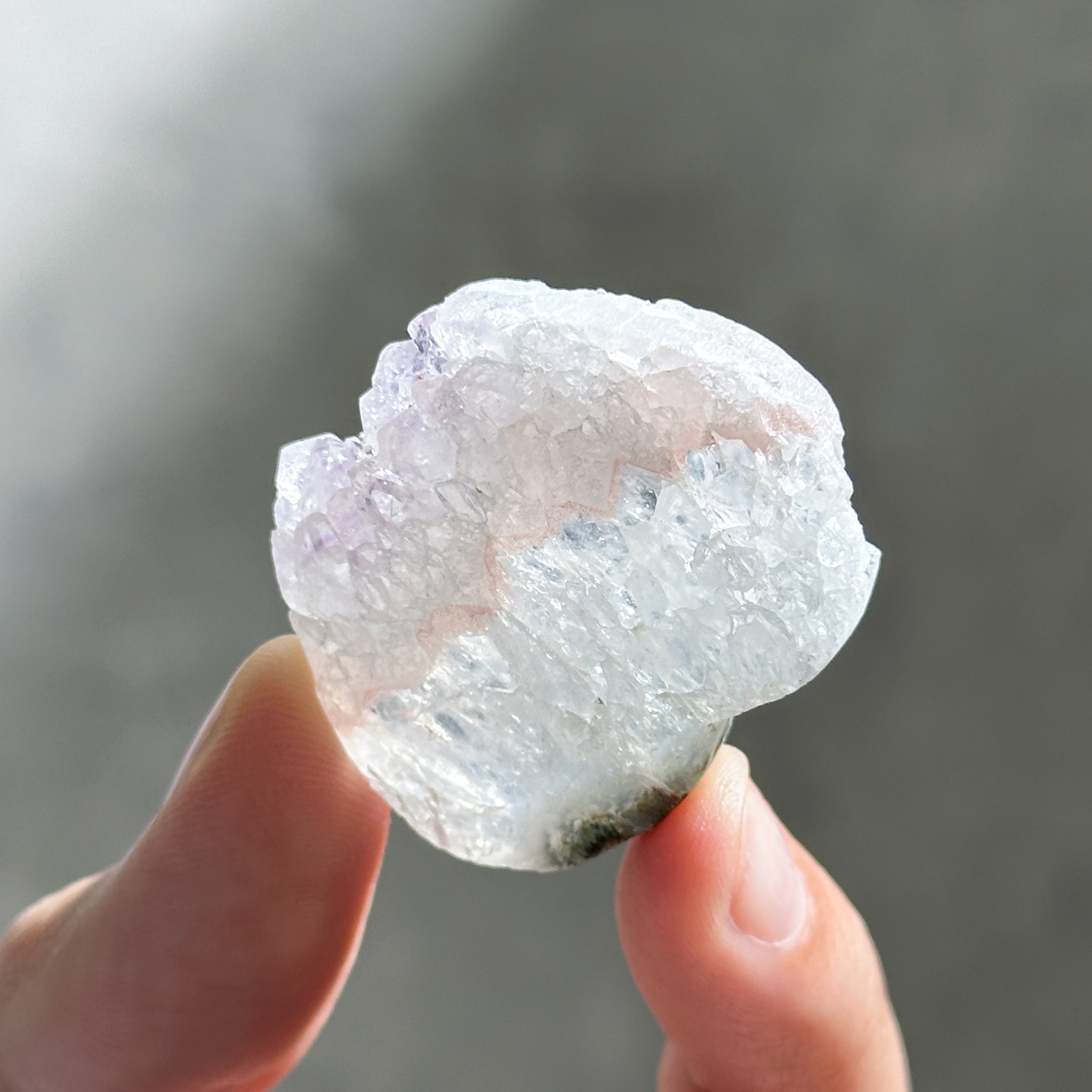 アゲート×アメジスト ハート94◇ Agate× Amethyst ◇天然石・鉱物