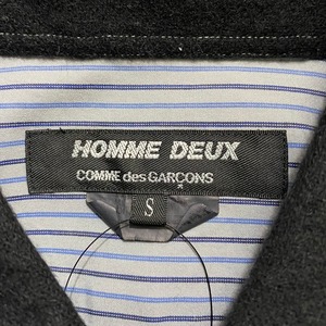 2011AW COMME des GARCONS HOMME DEUX wool switching stripe B.D.shirt