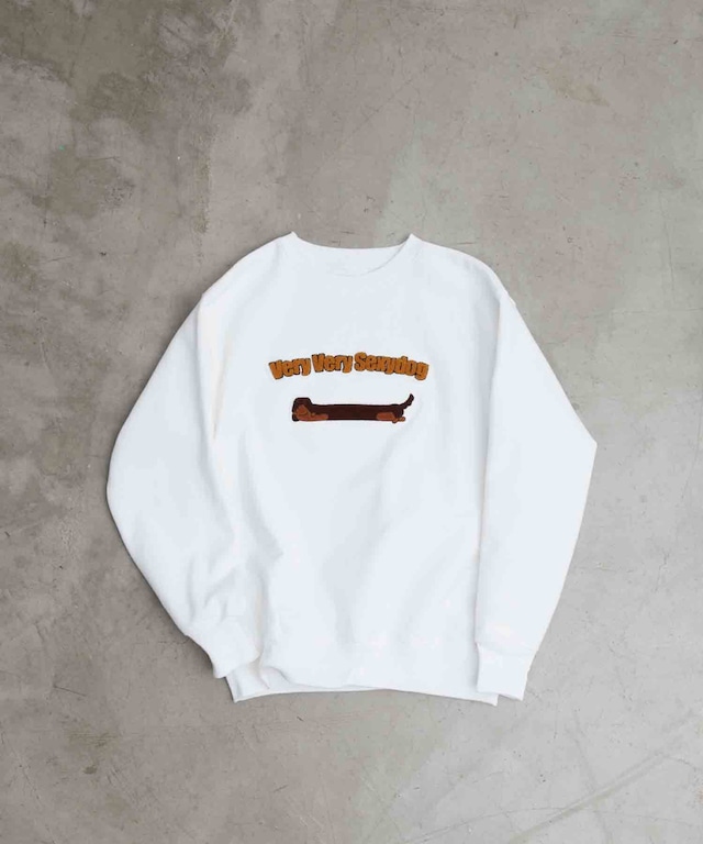 "Very Very Sexydog" SWEAT WHITE