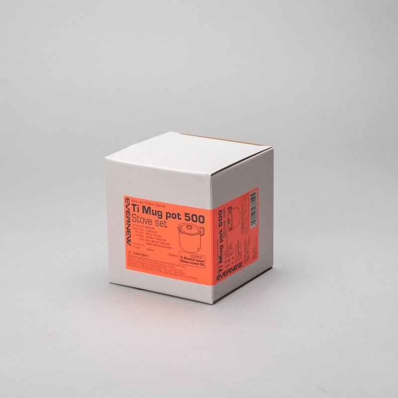 EVERNEW エバニュー ／ Ti Mug pot 500 Stove set | ELK ONLINE STORE