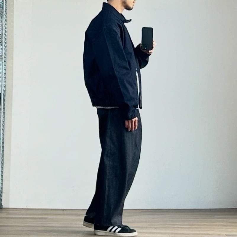 25AW》【MANUAL ALPHABET】12oz DENIM SWING TOP JKT マニュアル