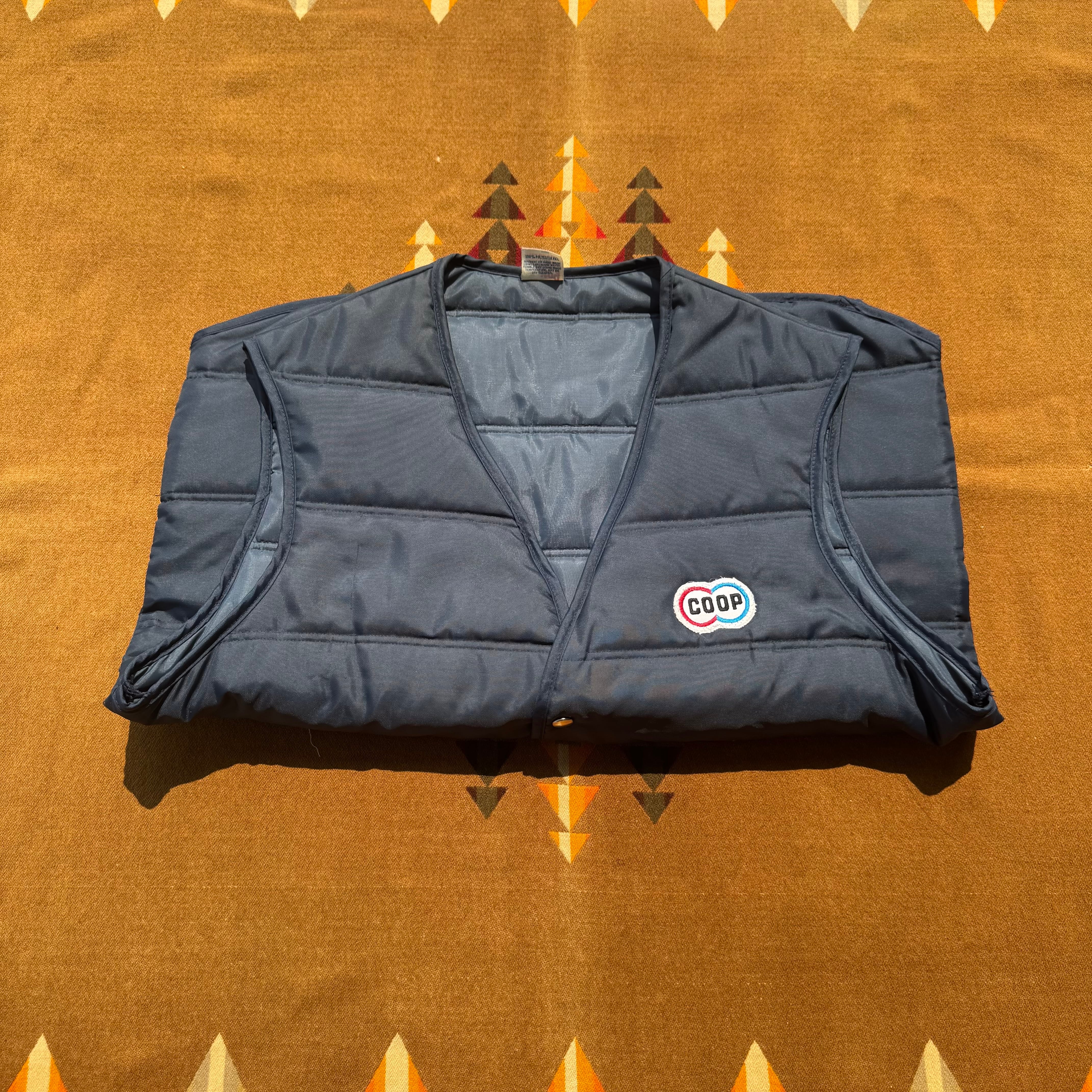 1980's "Unitog" Puffer Vest Coop/XL