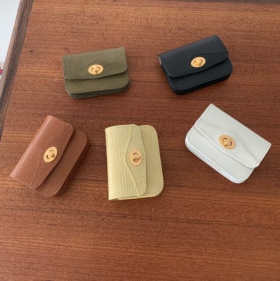 【you a use】Wonder wallet (Lizard) カード財布 カードケース