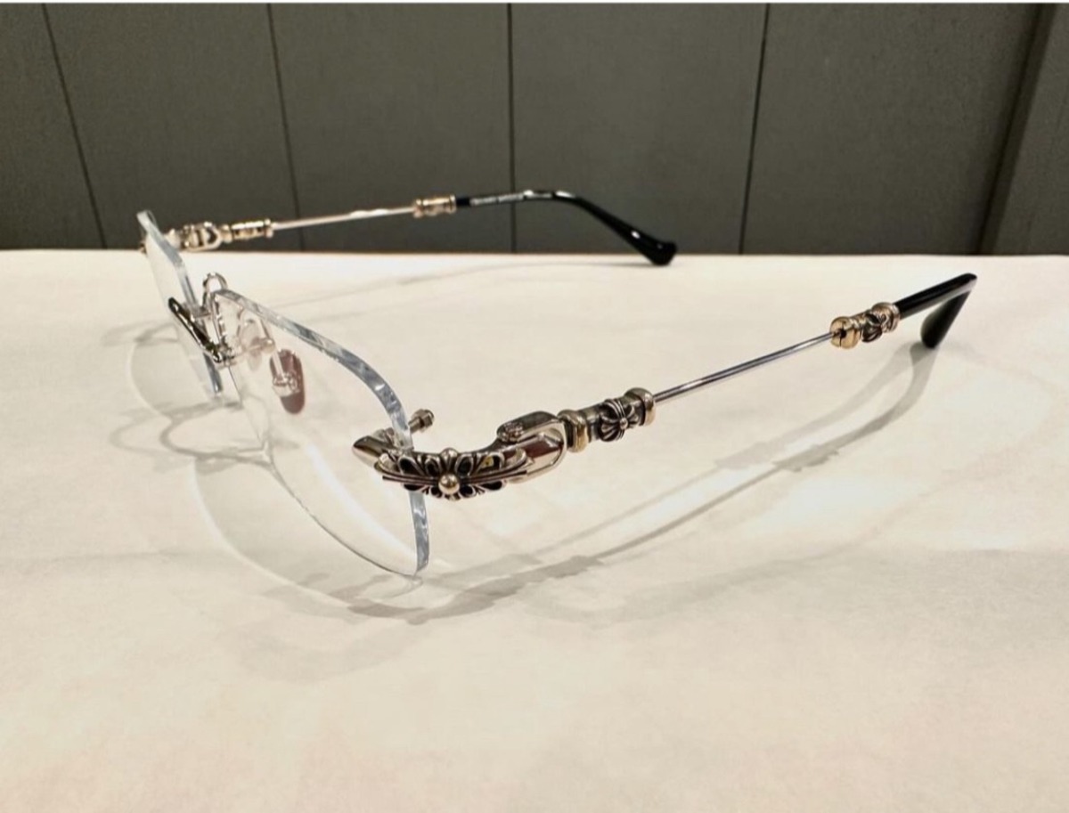 CHROME HEARTS クロムハーツ（原本無） メガネ PILLS Ⅱ PLAT 良き 
