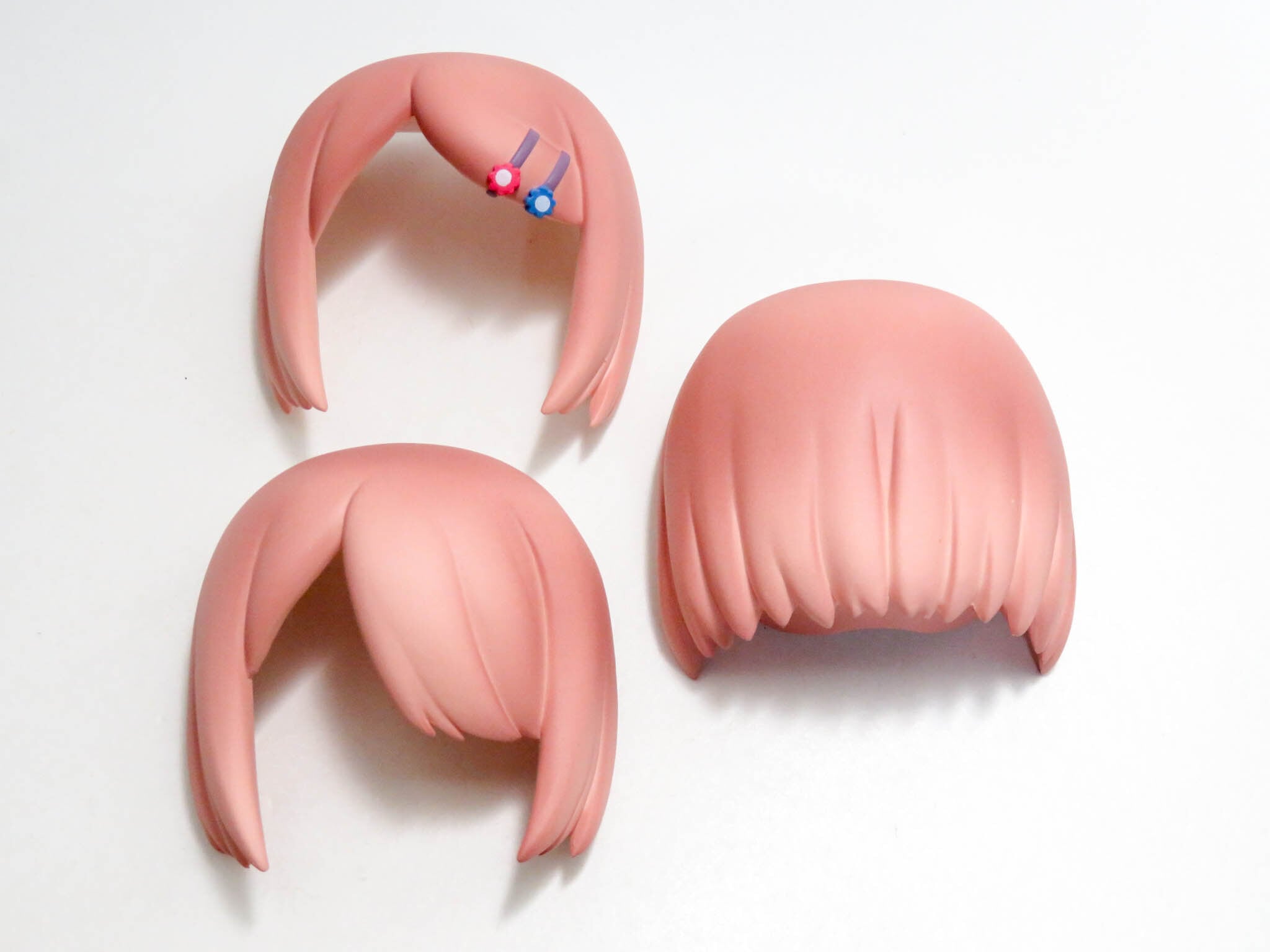 再入荷(A−ランク)【1393】 星野みやこ 髪パーツ ボブヘアー ねんどろいど