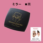 新グッズ　ミラー【黒】