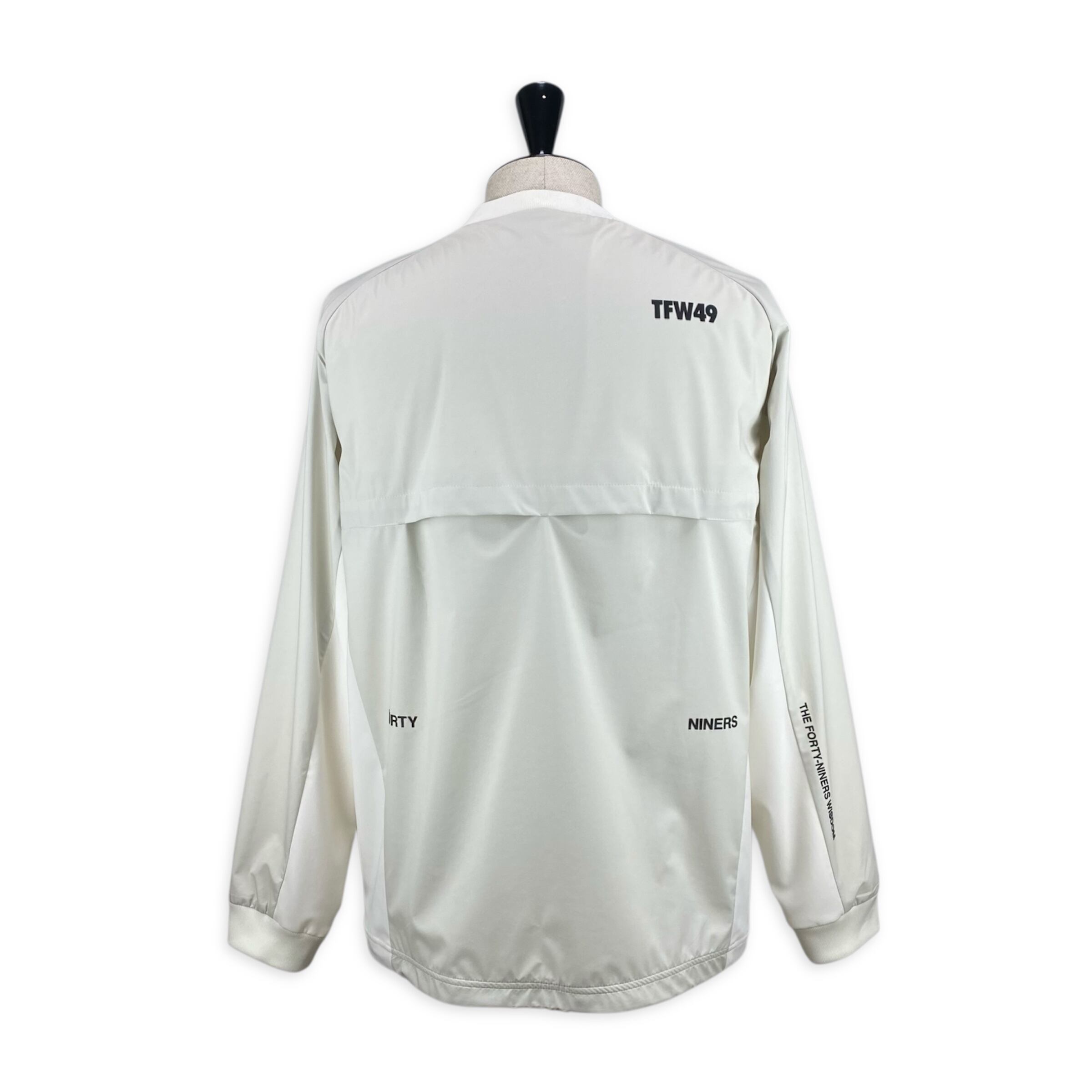 メンズウェア TFW49 SHELL PULLOVER CREW M TFW49】《MEN'S》SHELL PULLOVER CREW(WHITE) | Sandy GOLF