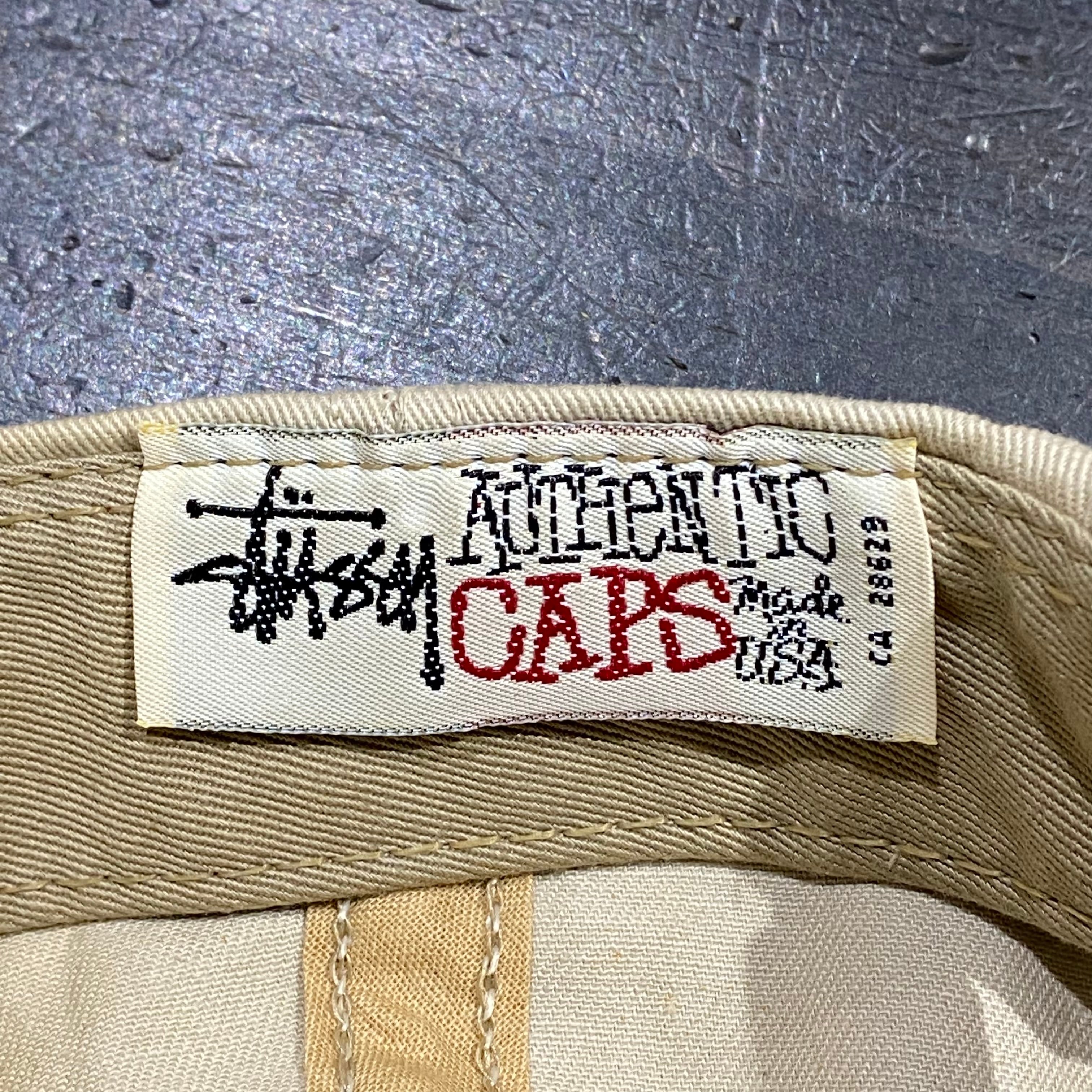 80年代 USA製【 STUSSY 】ステューシー スカルロゴ キャップ スナップ