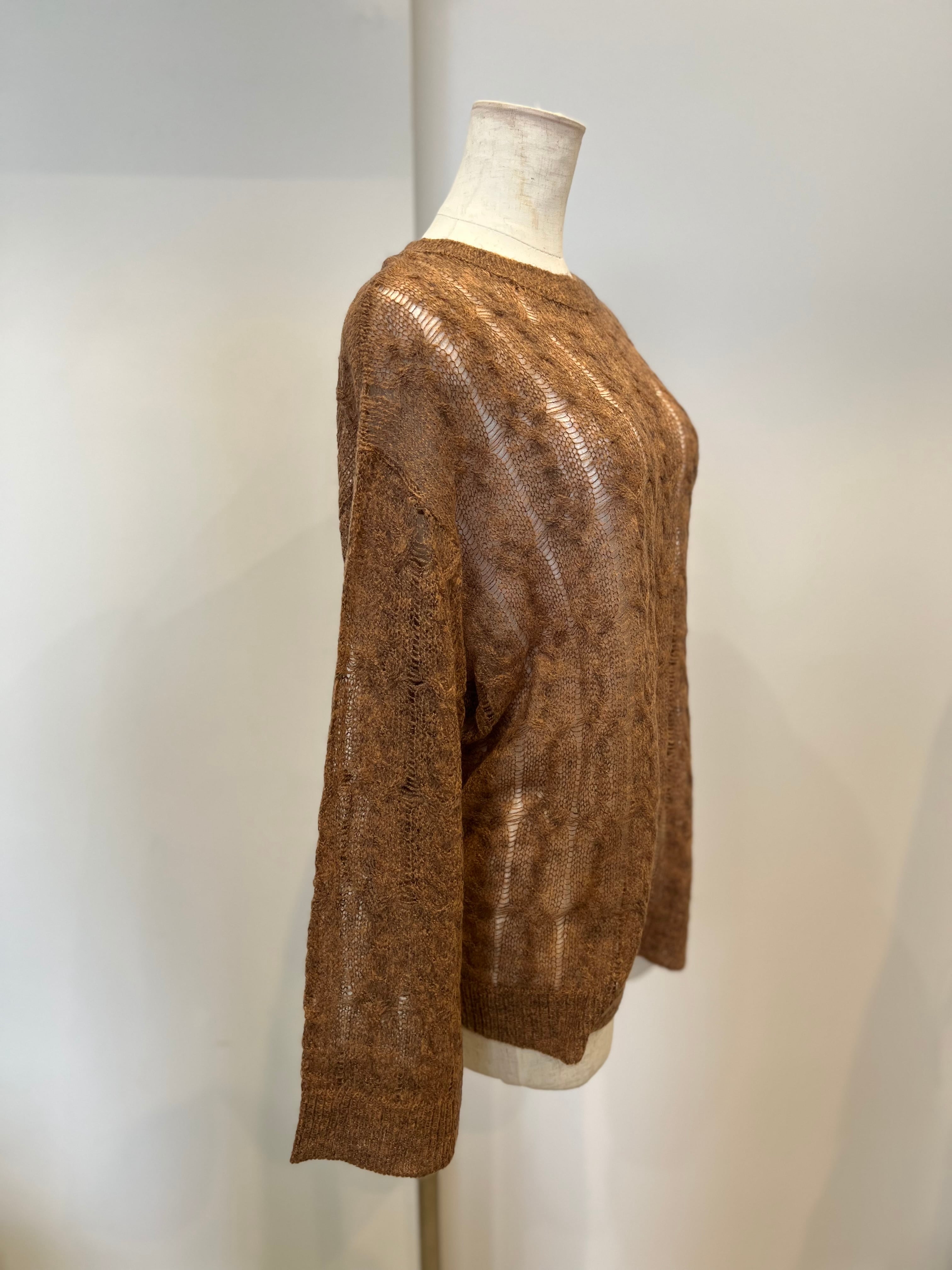 【SELECT】シアークルーネックプルオーバー 29-0427