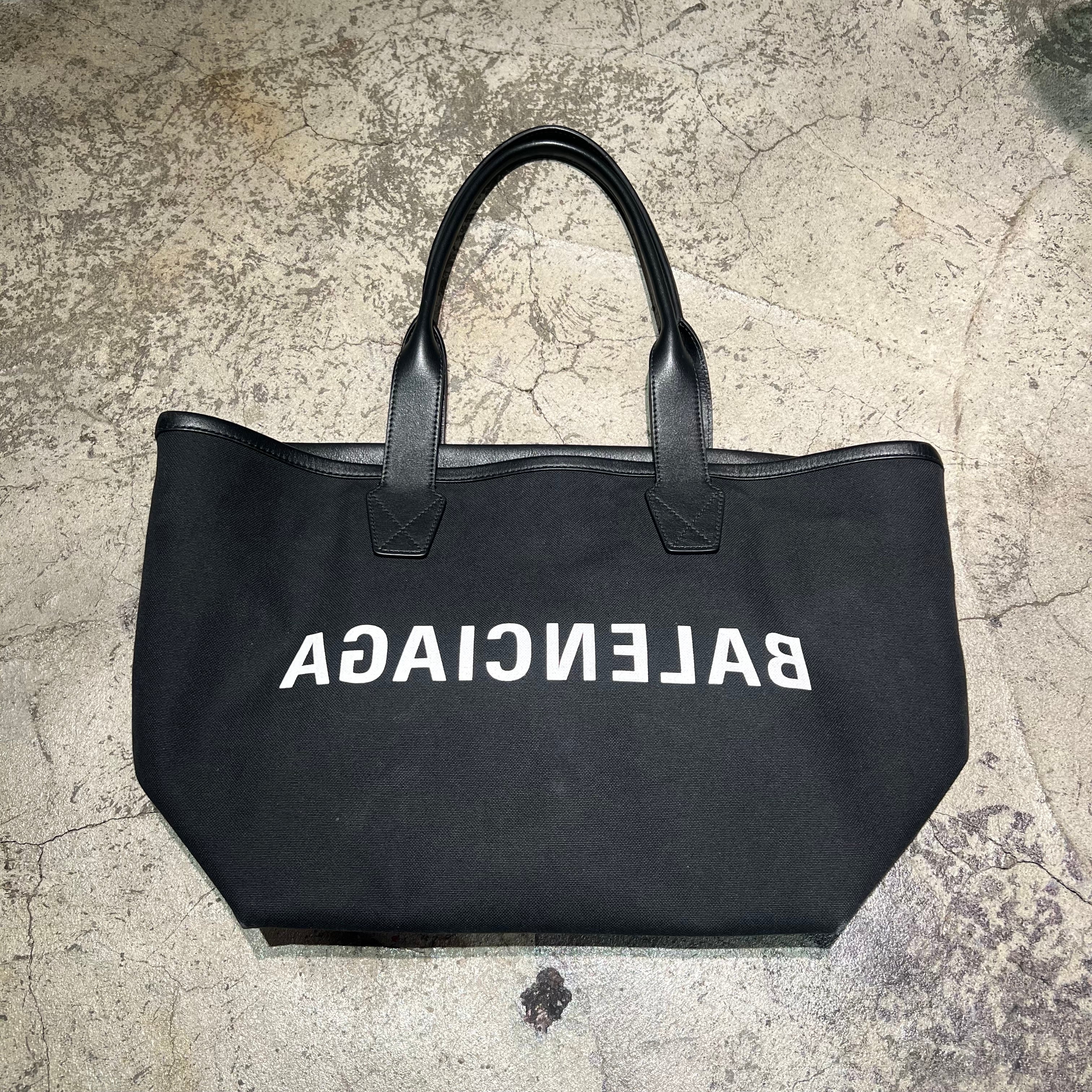 BALENCIAGA バレンシアガ JUMBO スモールトートバック 反転ロゴ 