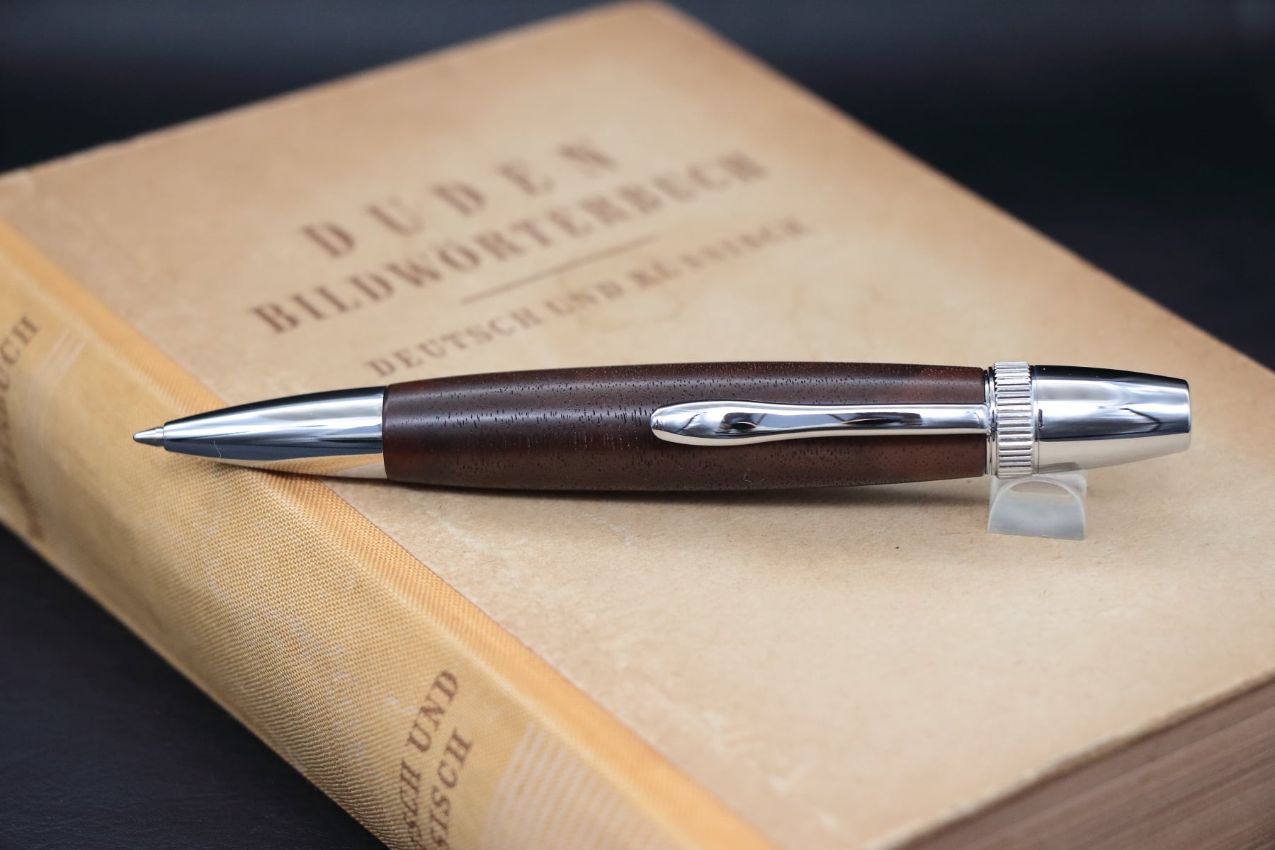 クラロウォールナット・Chouette」木軸ペン 銘木ボールペン Viriditas