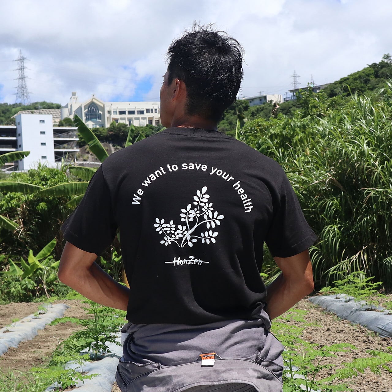本然農園オリジナルTシャツ2024（ブラック） | 本然農園 - HonZen Nouen -