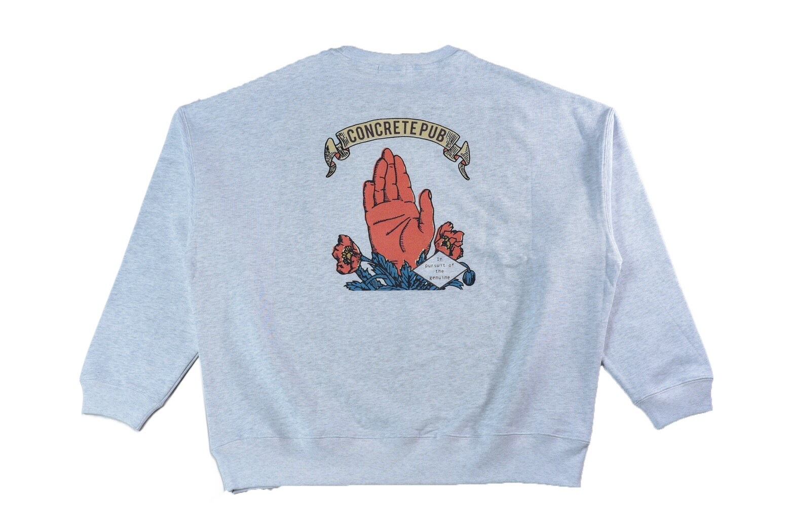 ART PRINT SWEAT [ASH]