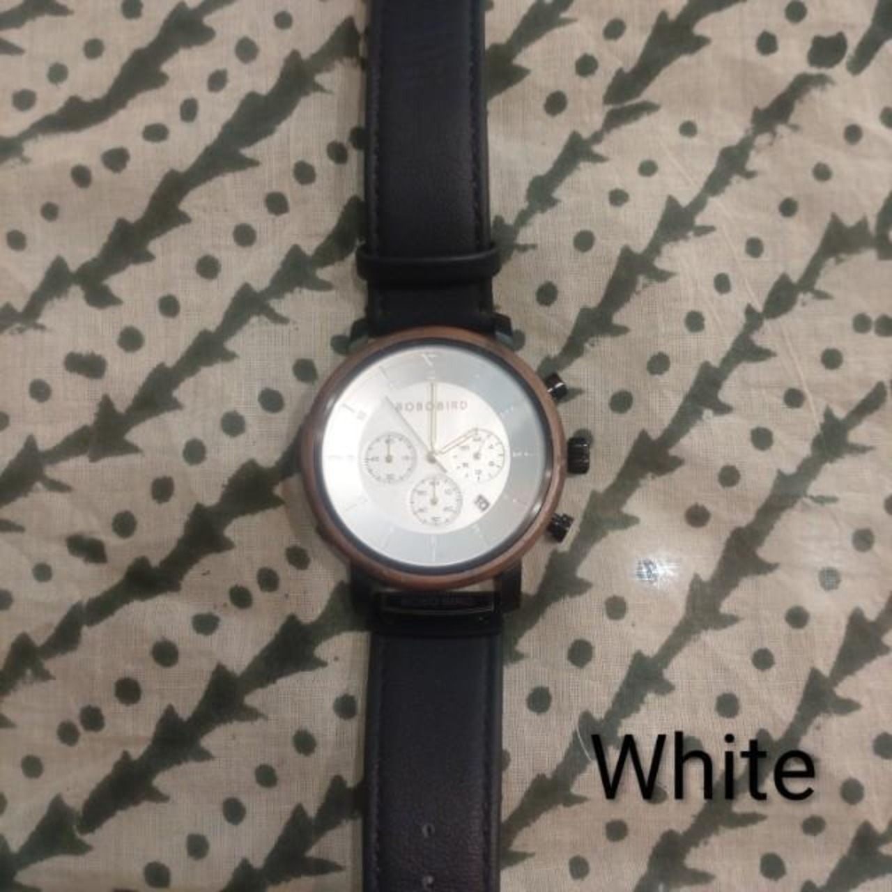 Wood Frame Quatz Watch Accessory　Men’ｓ　Fashion　Present　Gift
