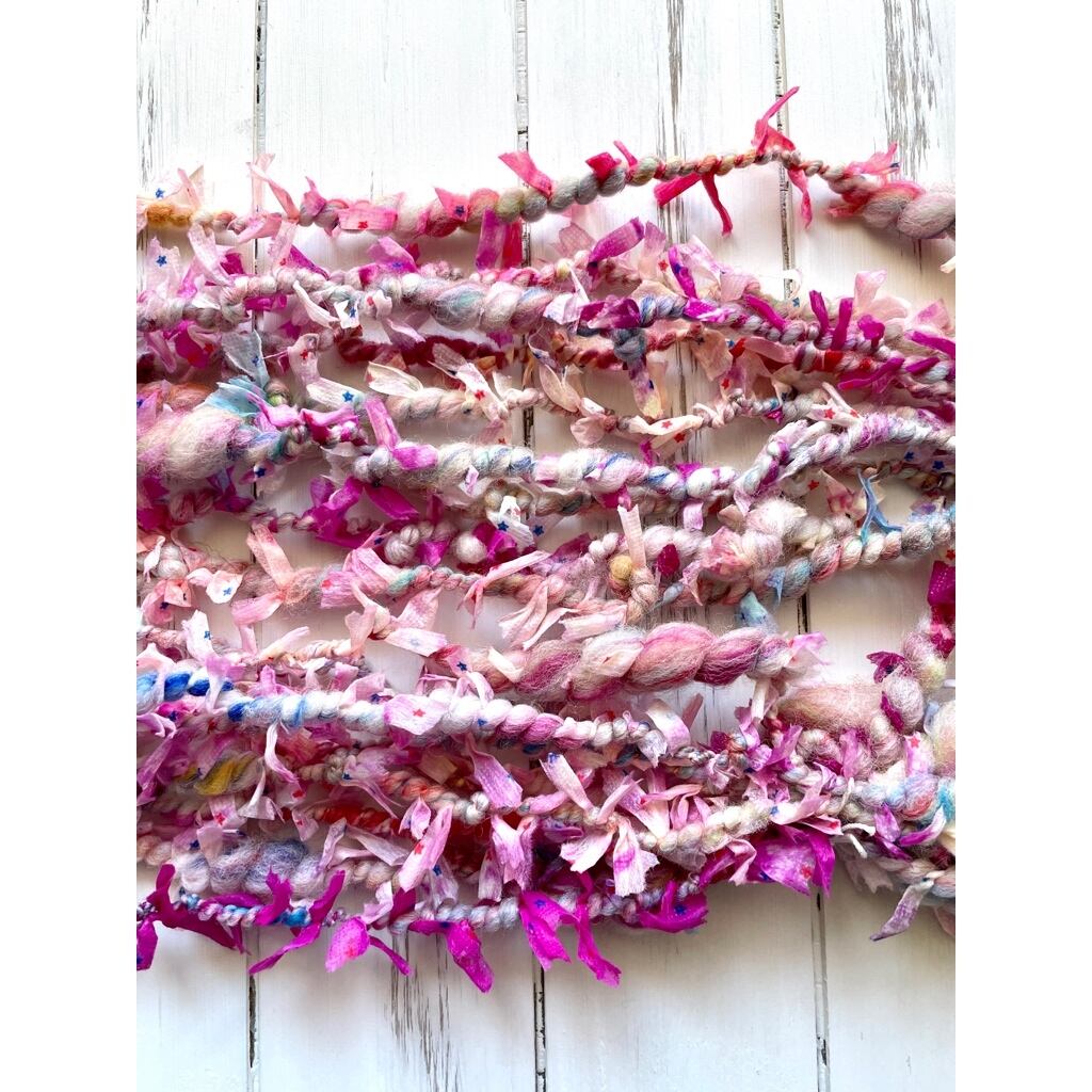 アートヤーン 手紡ぎ糸【21-1106】