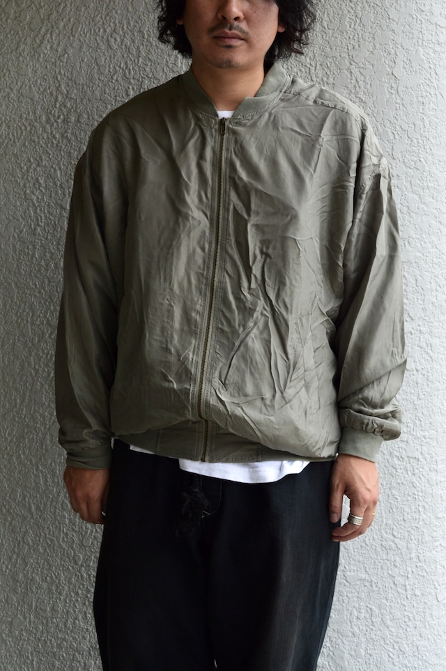 ROBERT STOCK 90's From USA Silk Blnuson Designers by RL CHAPS ロバートストック 90s シルクブルゾン