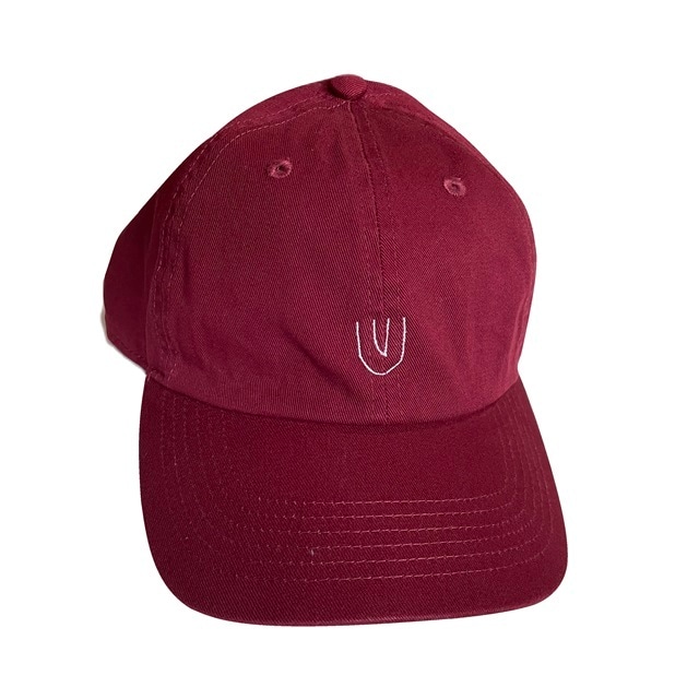 "Symbol -burgundy-" Baseball Low Cap