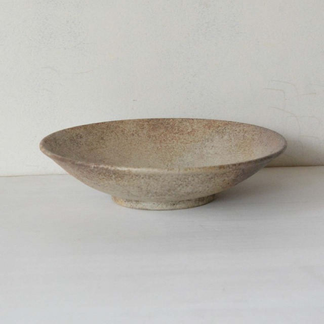 渡辺信史 炭化平鉢 大（25-017）