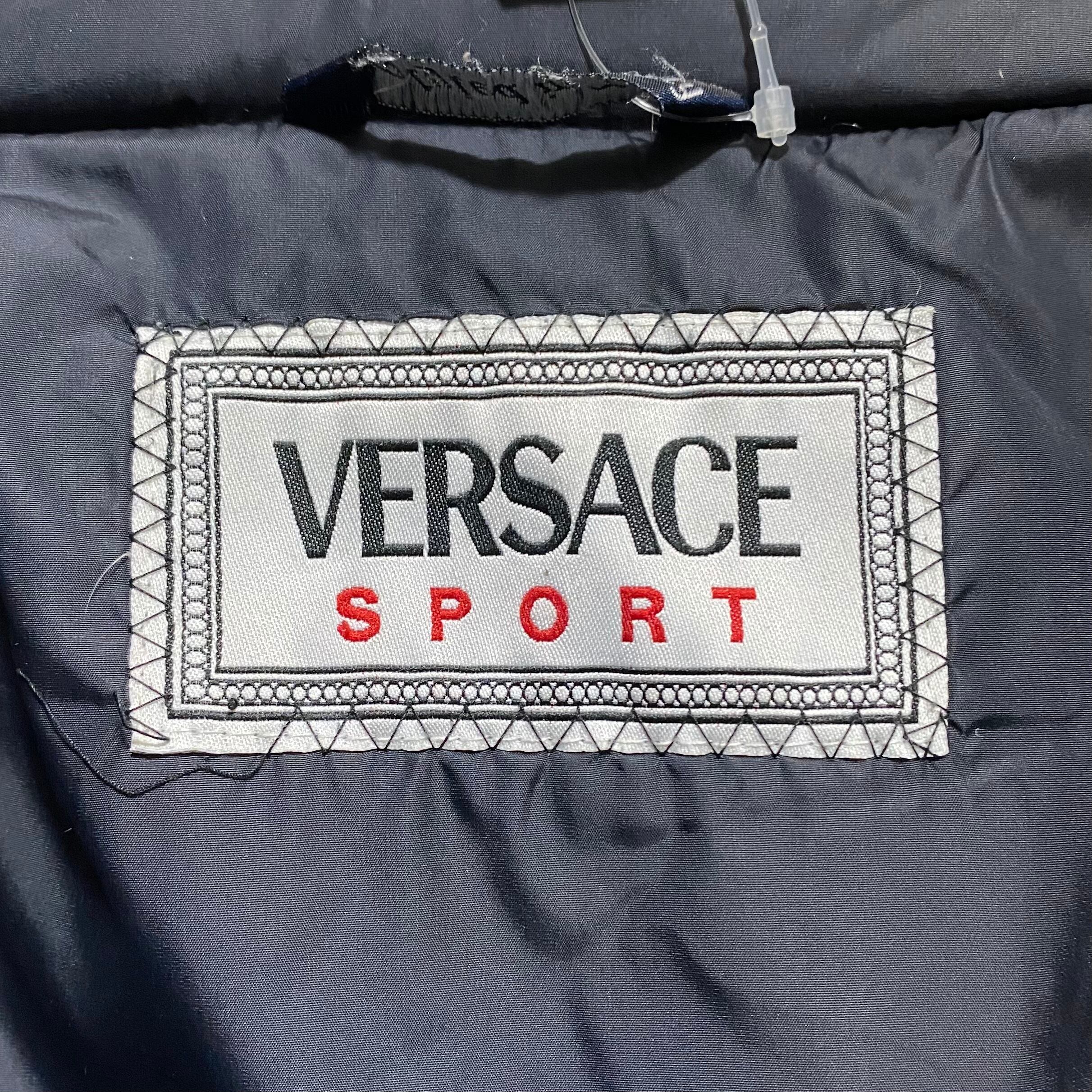 vintage VERSACE SPORT down jacket | NOIR ONLINE