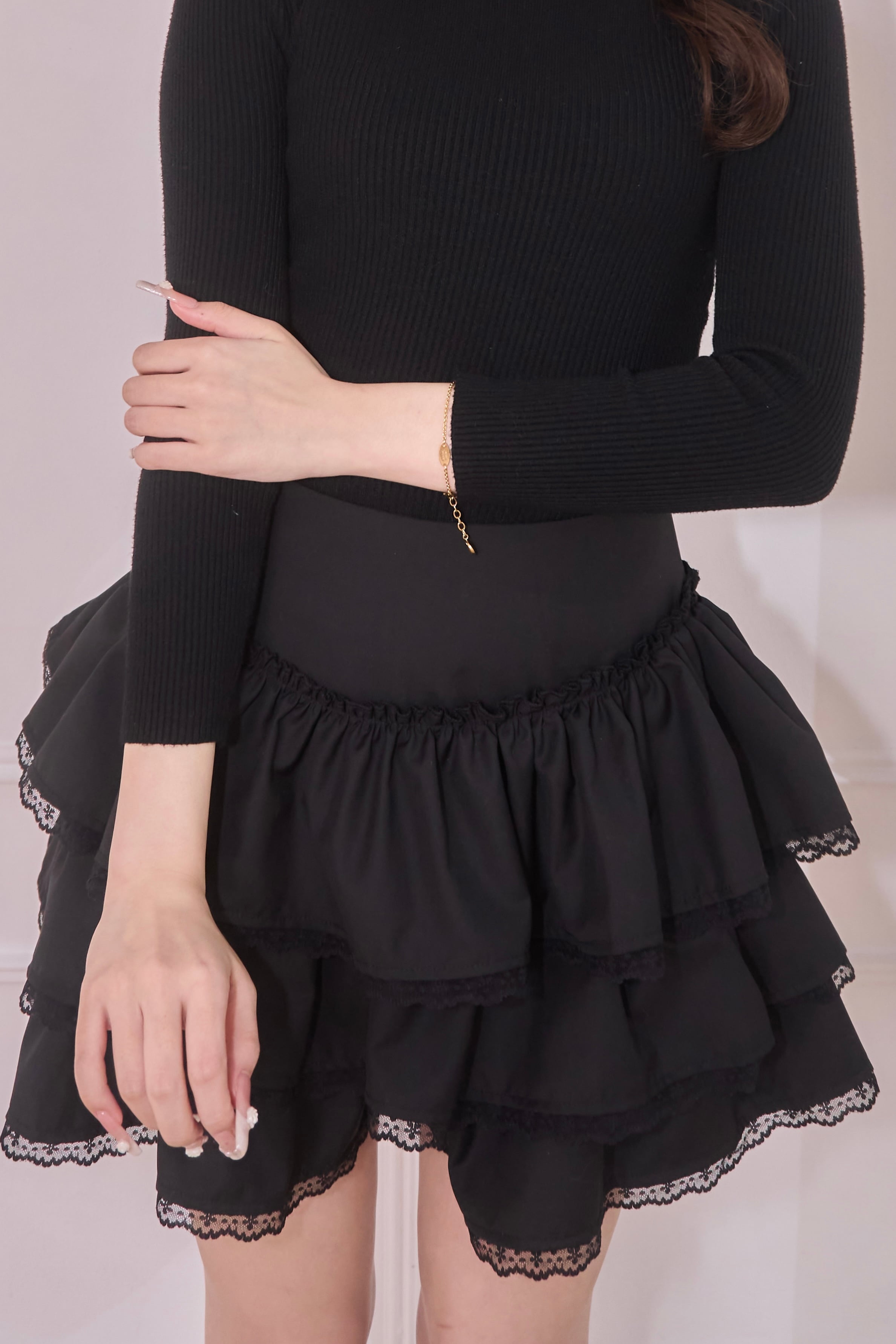 LAST2】chouchou flare mini skirt | meltie