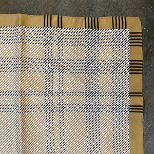 USED check design scarf