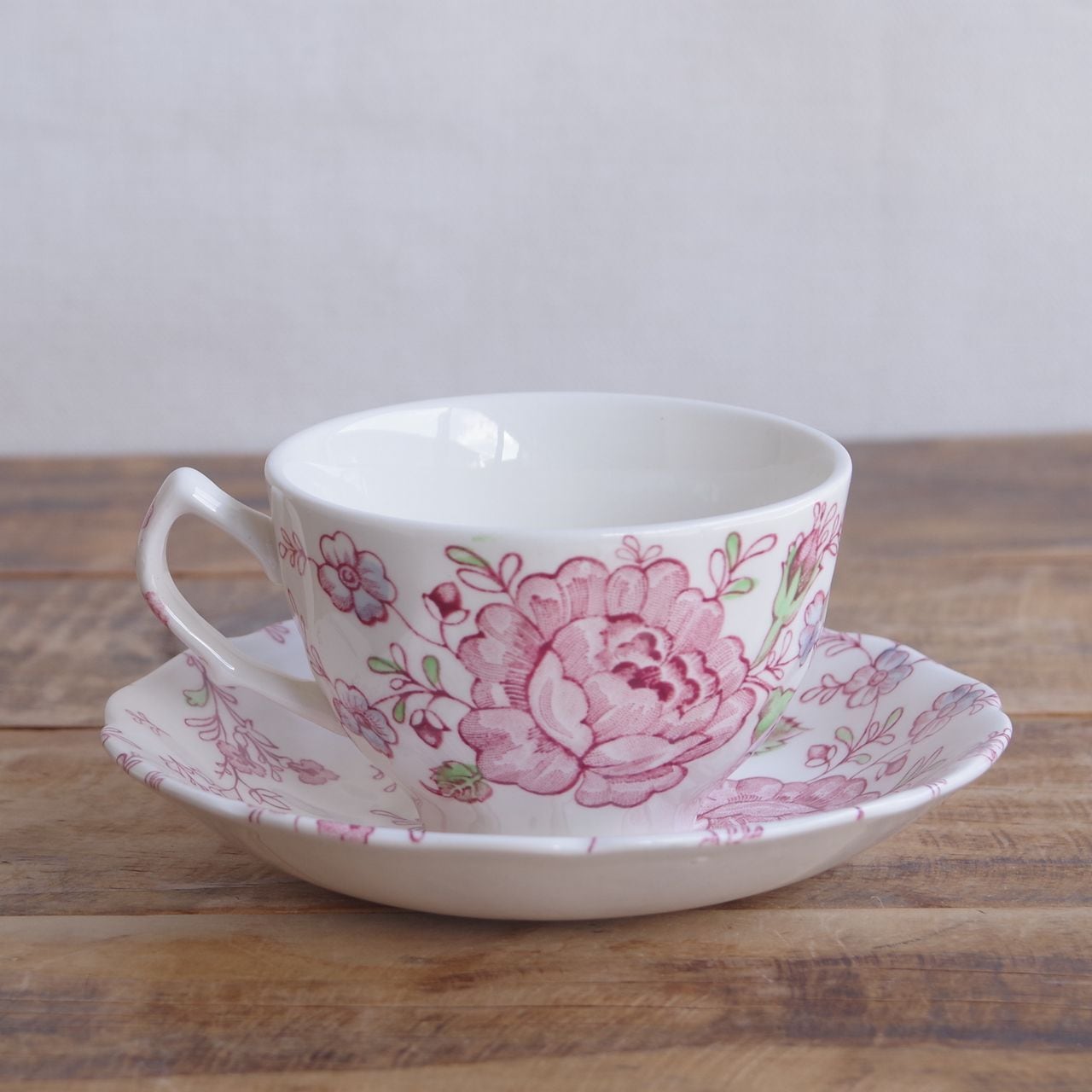 ジョンソンブラザーズ ローズチンツ ティーカップ&ソーサー