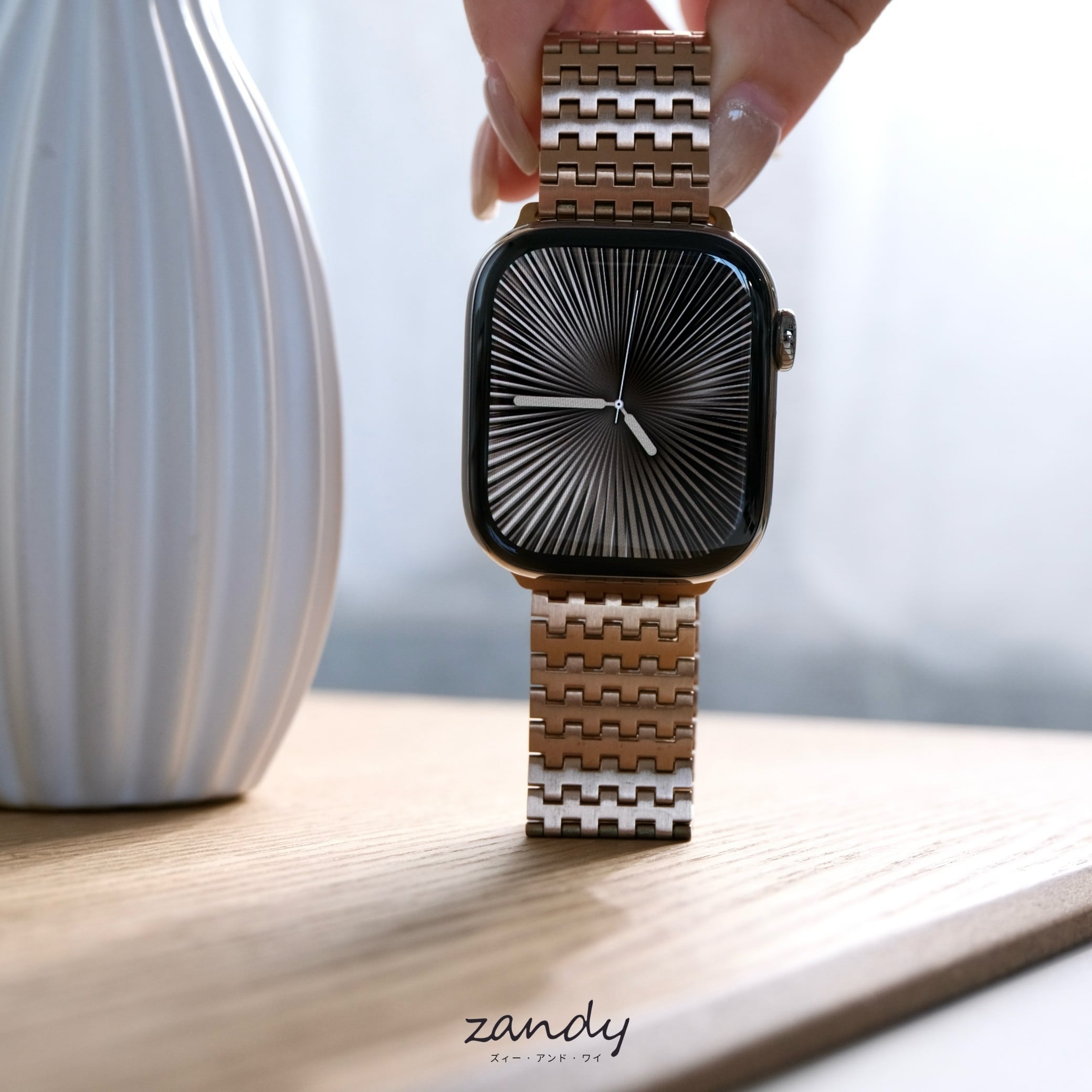 モザイクループバンド】B068 アップルウォッチバンド マグネット