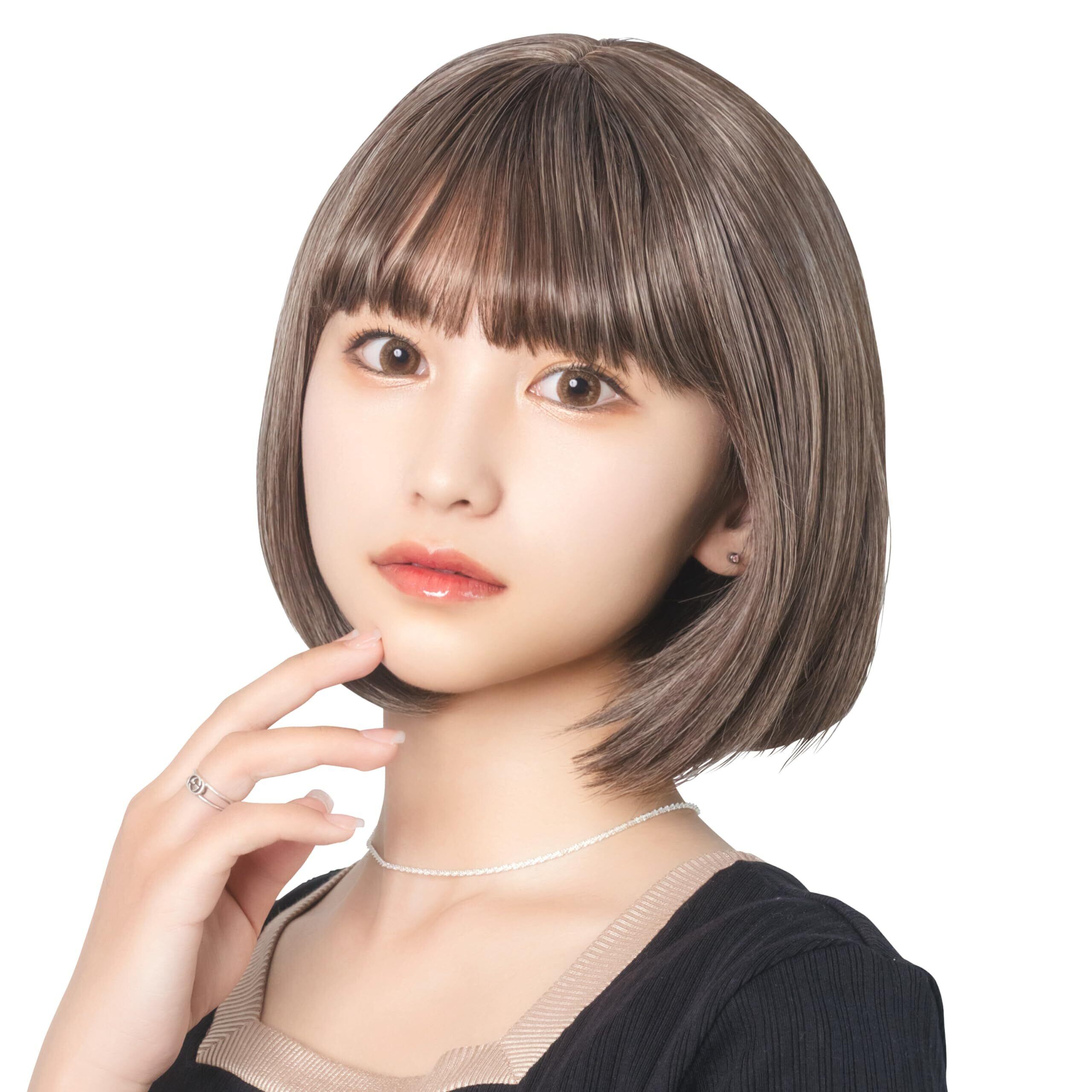 送料無料 翌日出荷 ウィッグ くせ毛風 ウェーブ ショート アッシュ