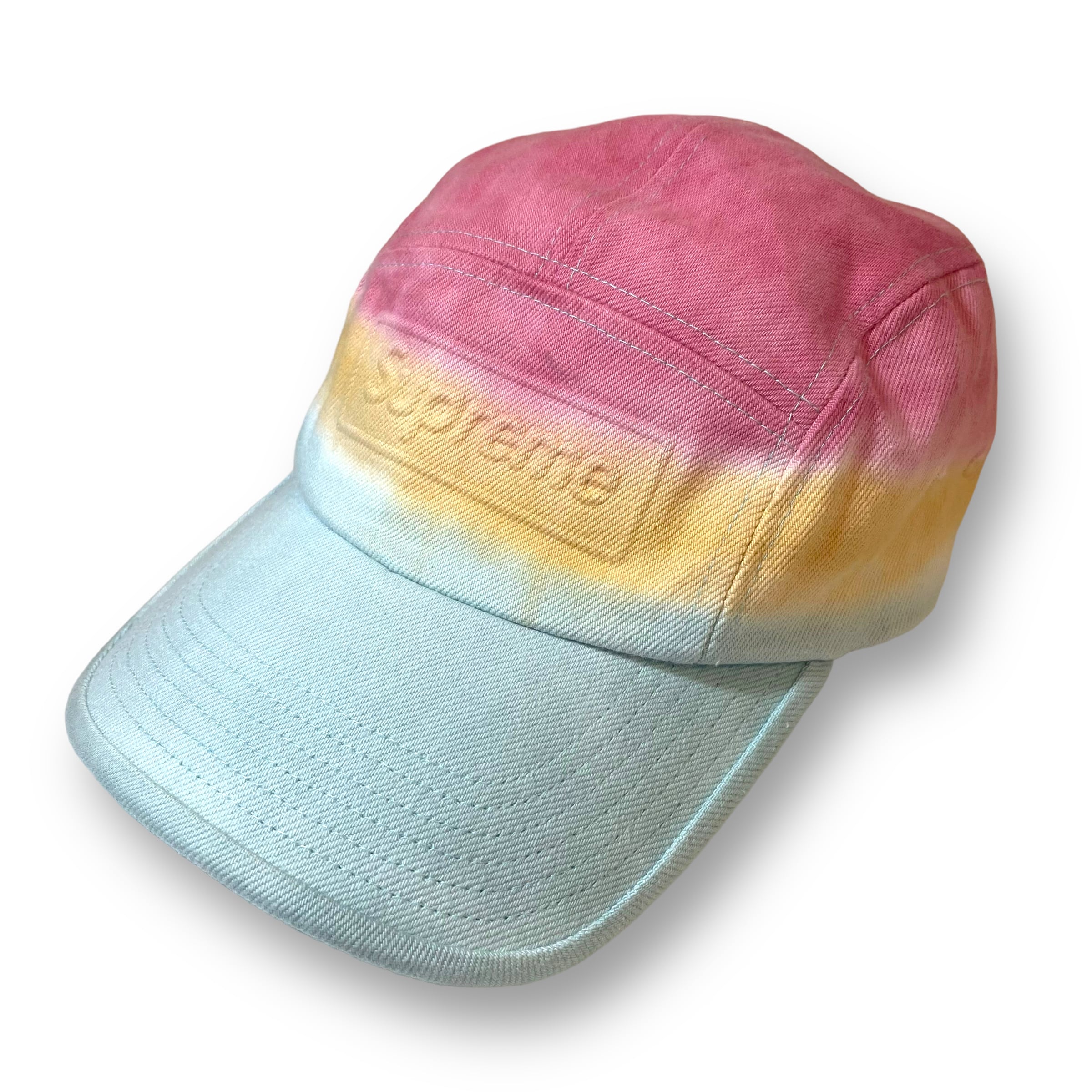 キャップSupreme Embossed Denim Camp Cap