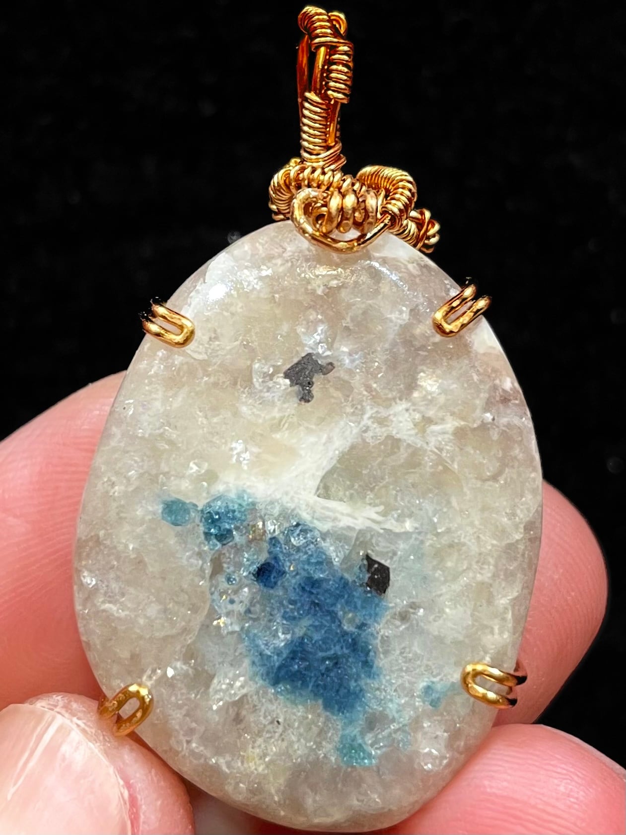 7) 採掘初期「ユーフォラライト44」ペンダントC