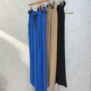 【PASSIONE】【定番】ウエストリボンワイドパンツ