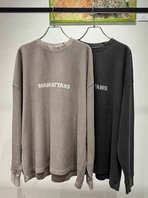 MANHATTAN thermal long T-shirt