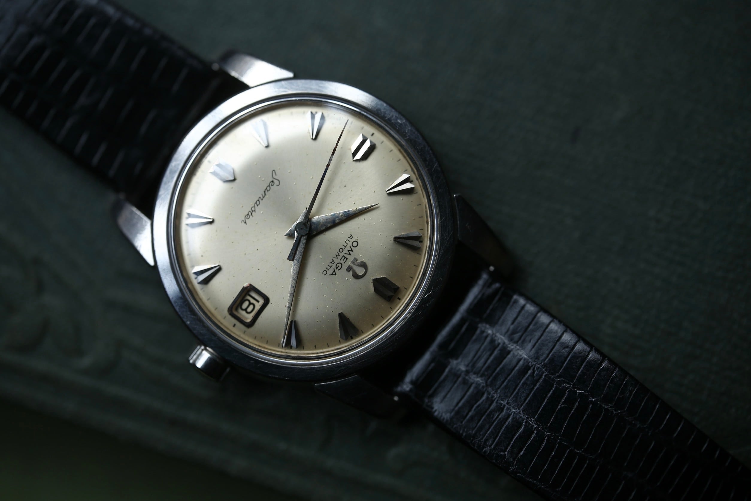 OMEGA】 1959年製 オメガ シーマスター カレンダー 2nd 